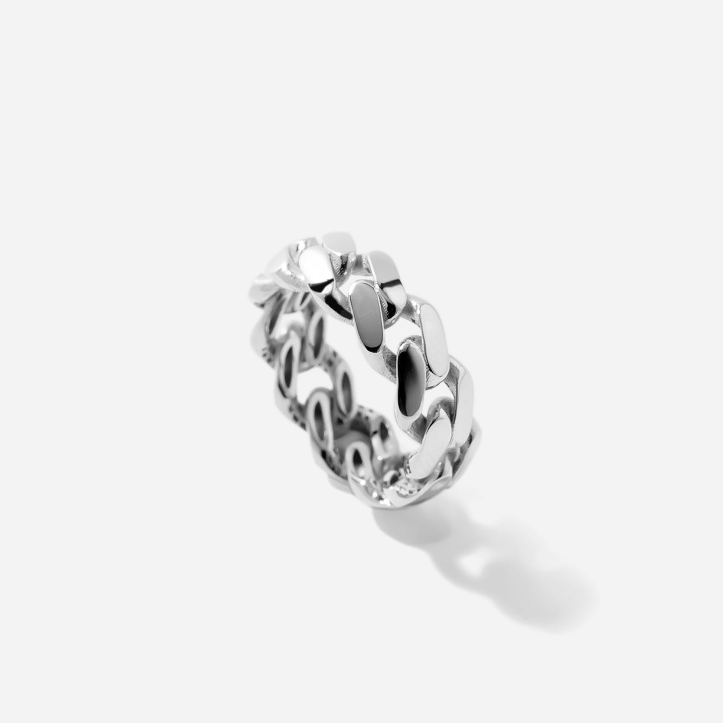 Liens Noble - White Gold Ring
