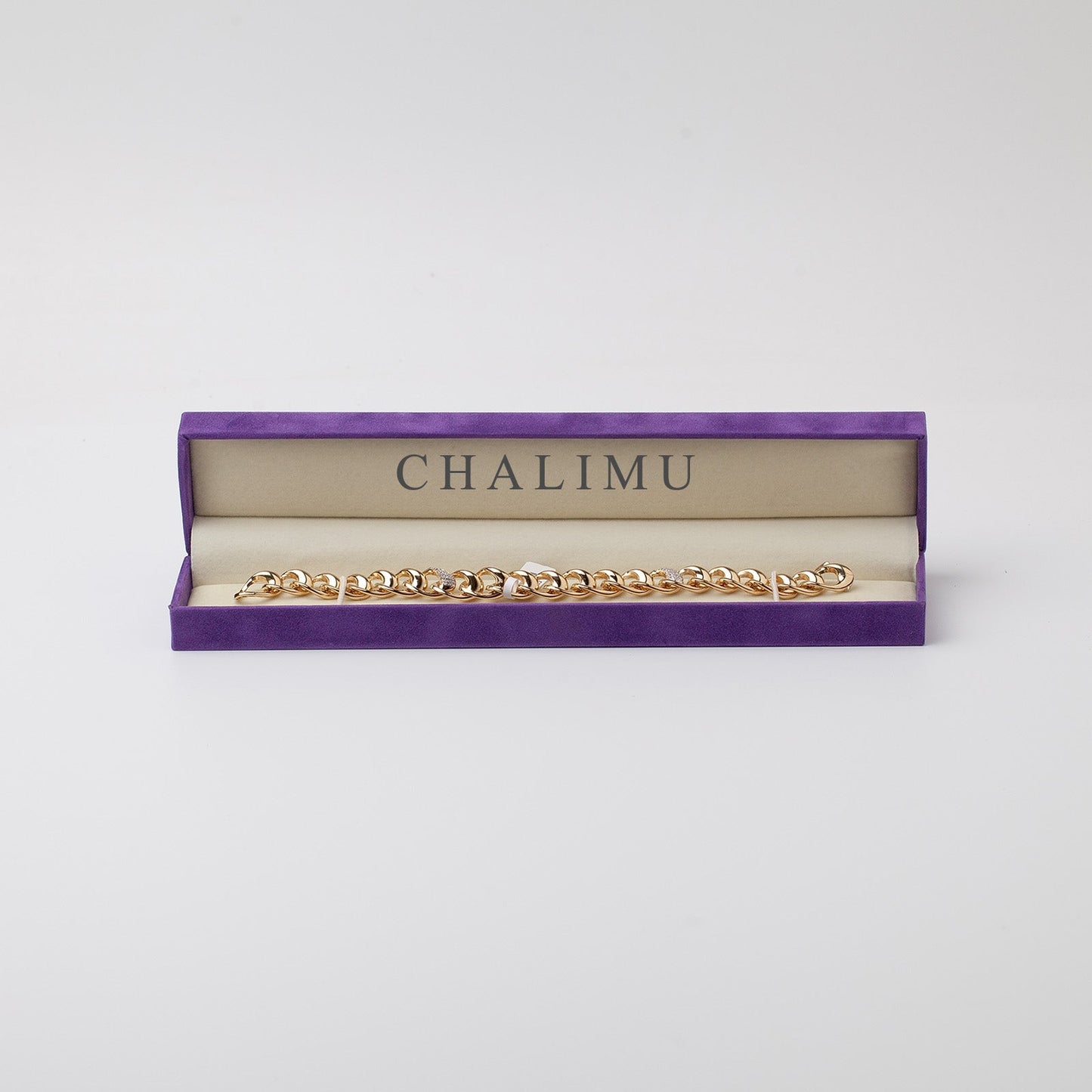 Lien Céleste - Gold Bracelet With Stone