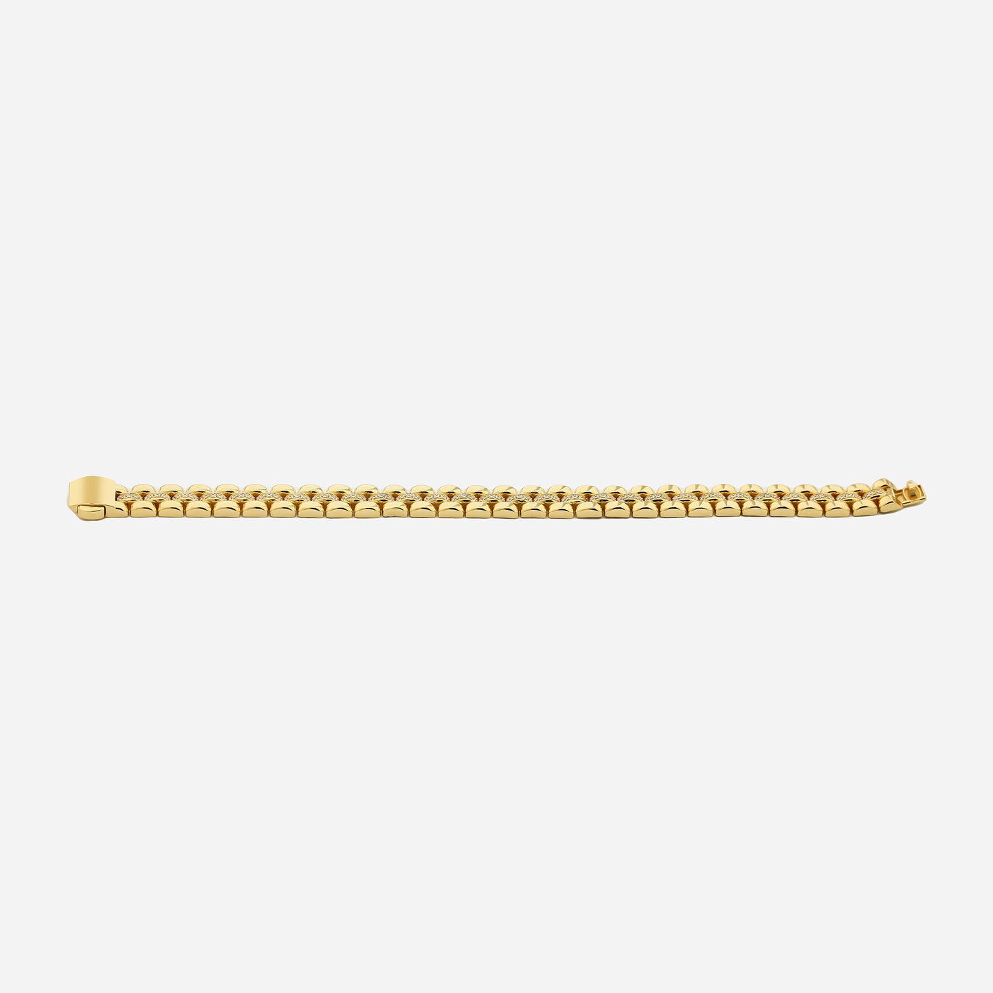 Lorenzo 9MM 14K Gold Bracelet With Gemtone