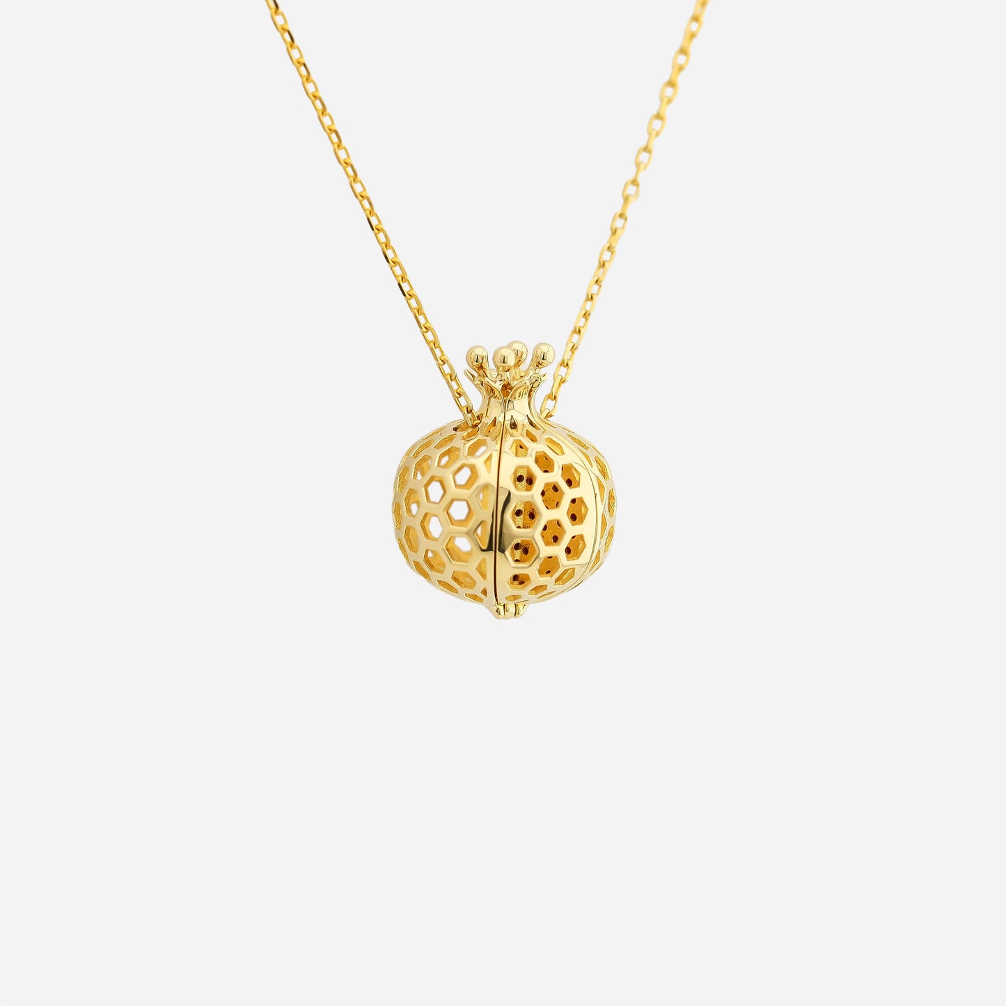 Secret Pomegranate 14K Gold Necklace