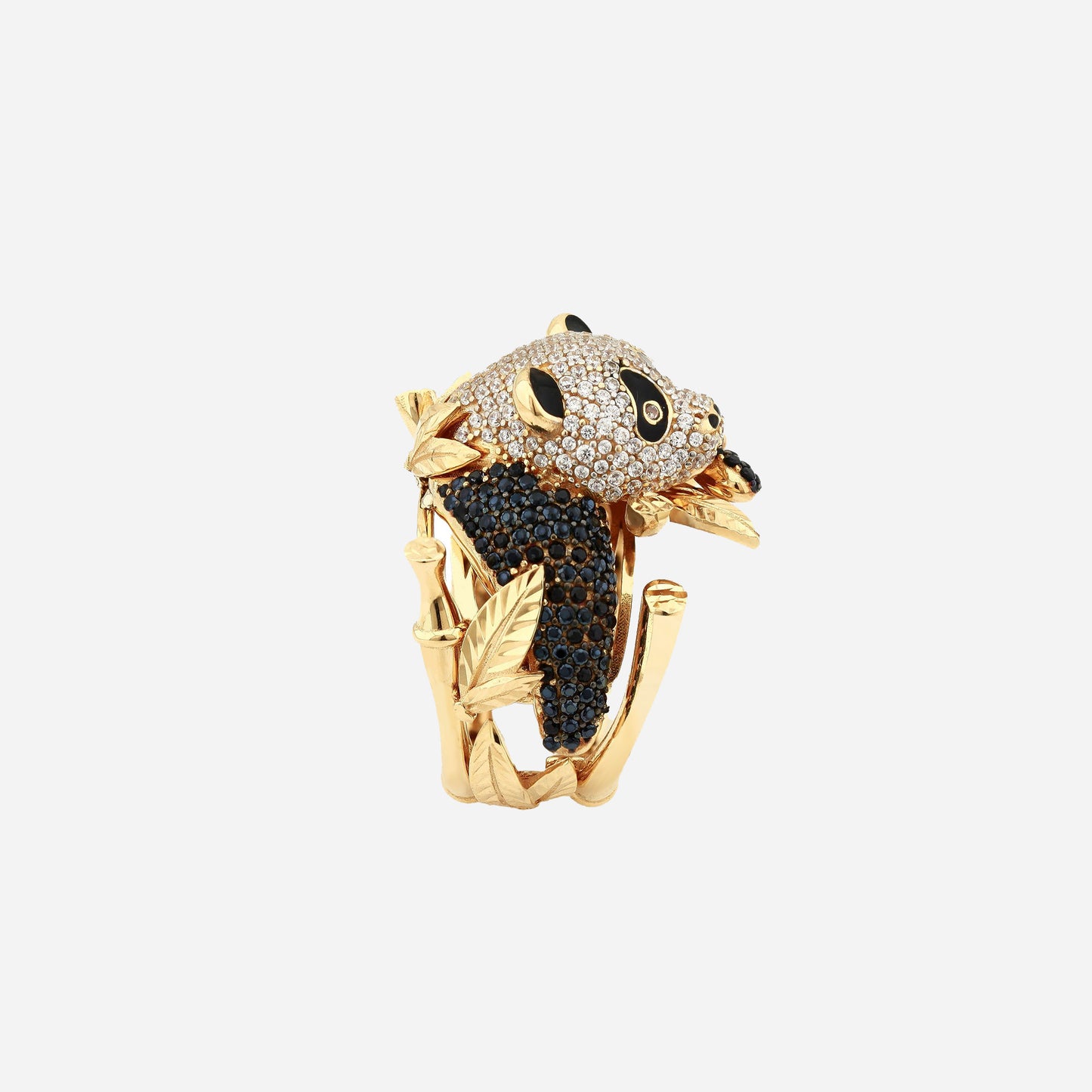 Fauna Panda Gold Ring
