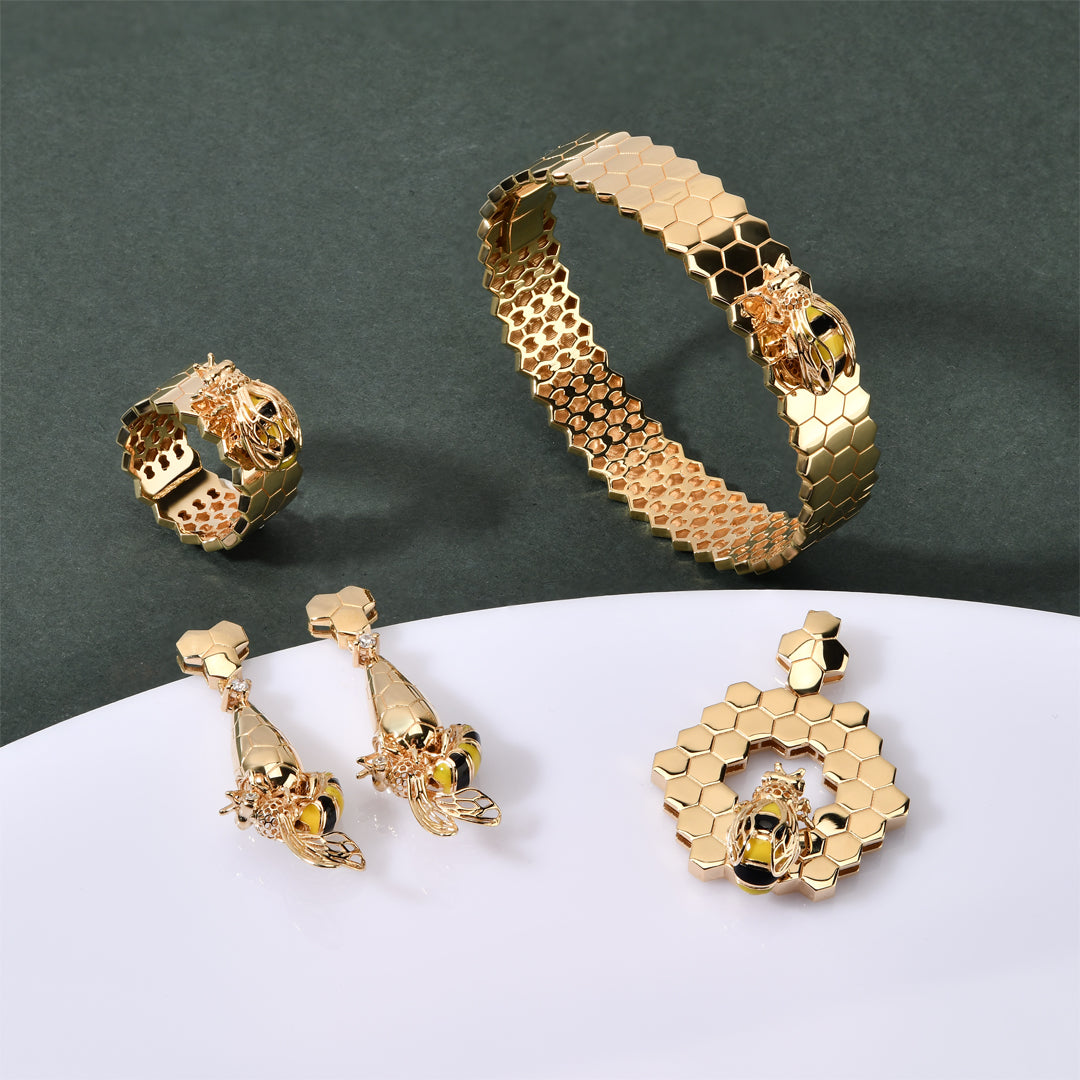 Queen De Jardin - Gold Bracelet