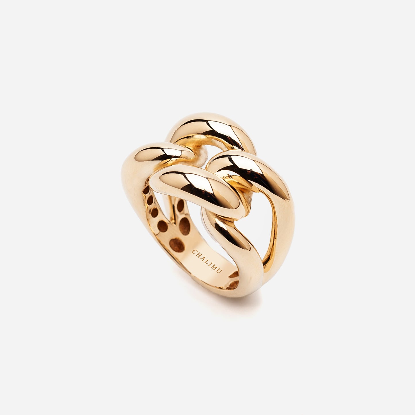 Ricardo Large Gold Ring