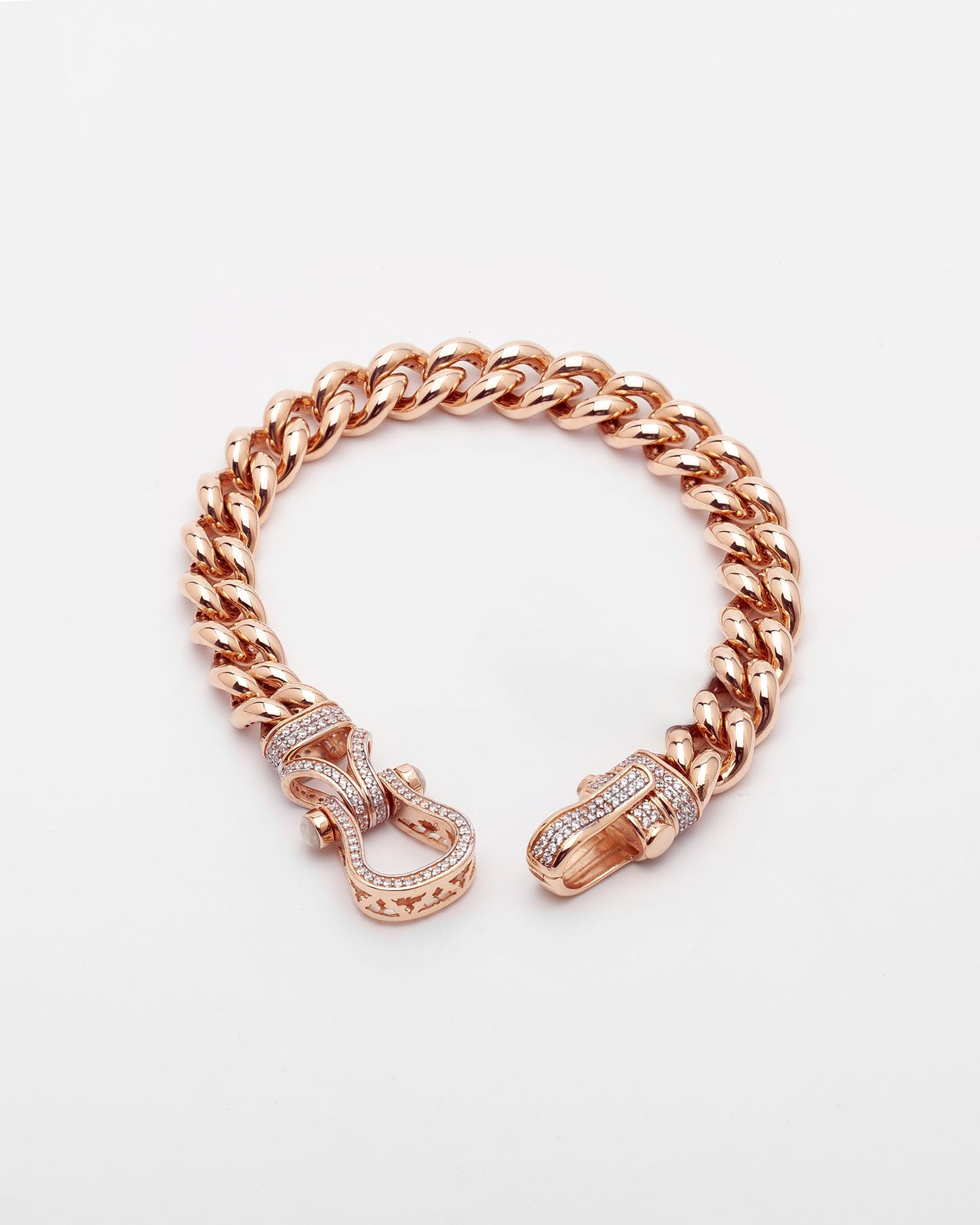 Ricardo 14K Rose Gold Bracelet with Gemstone