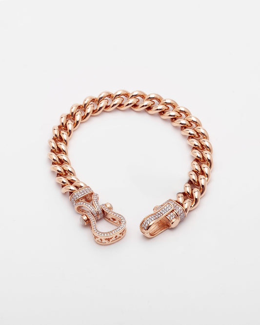 Ricardo 14K Rose Gold Bracelet with Gemstone