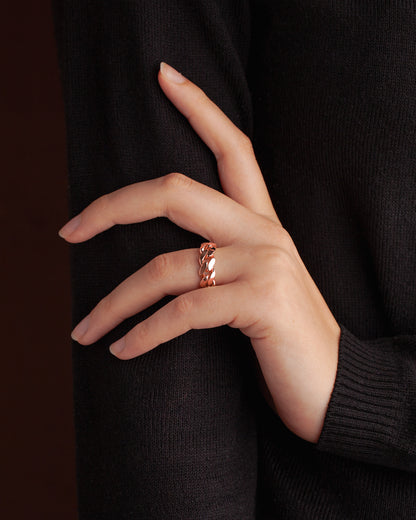 Ricardo Small Rose Gold Ring