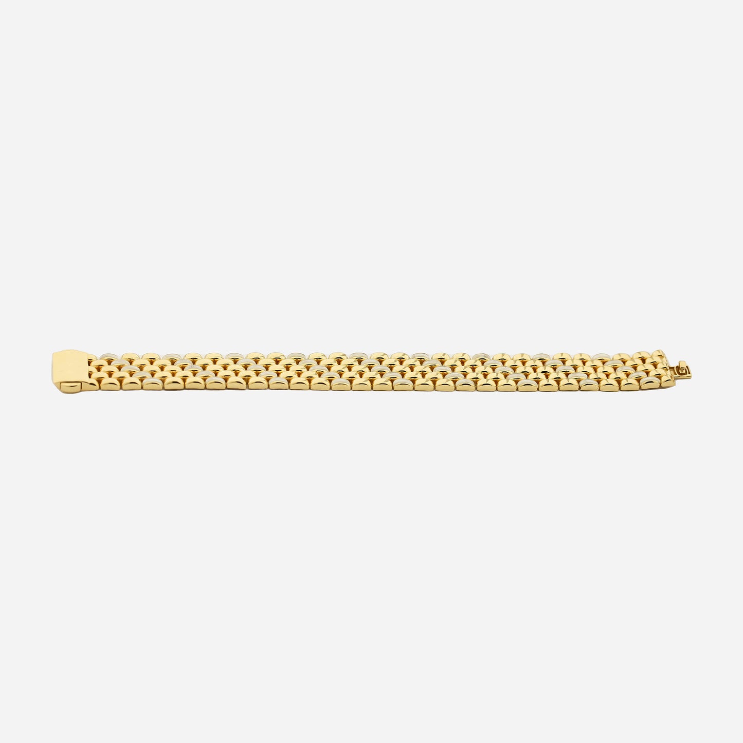 Lorenzo 14MM 14K Gold Bracelet With Pearl Enamel