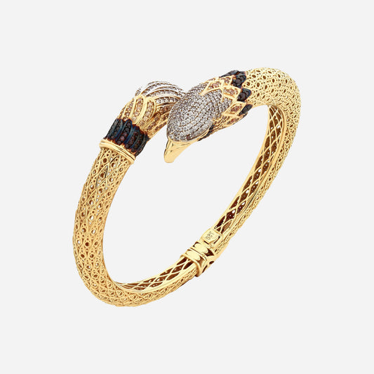 Fauna, Eagle 14K Gold Bracelet