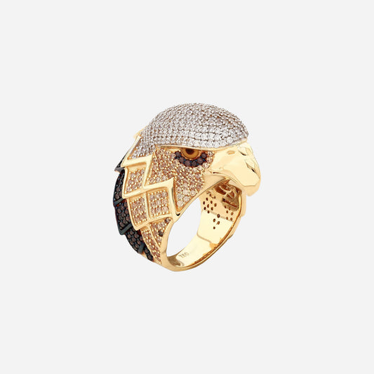 Fauna, Eagle 14K Gold Ring