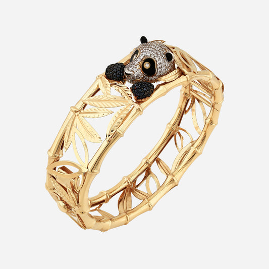 Fauna Panda 14K Gold Bracelet