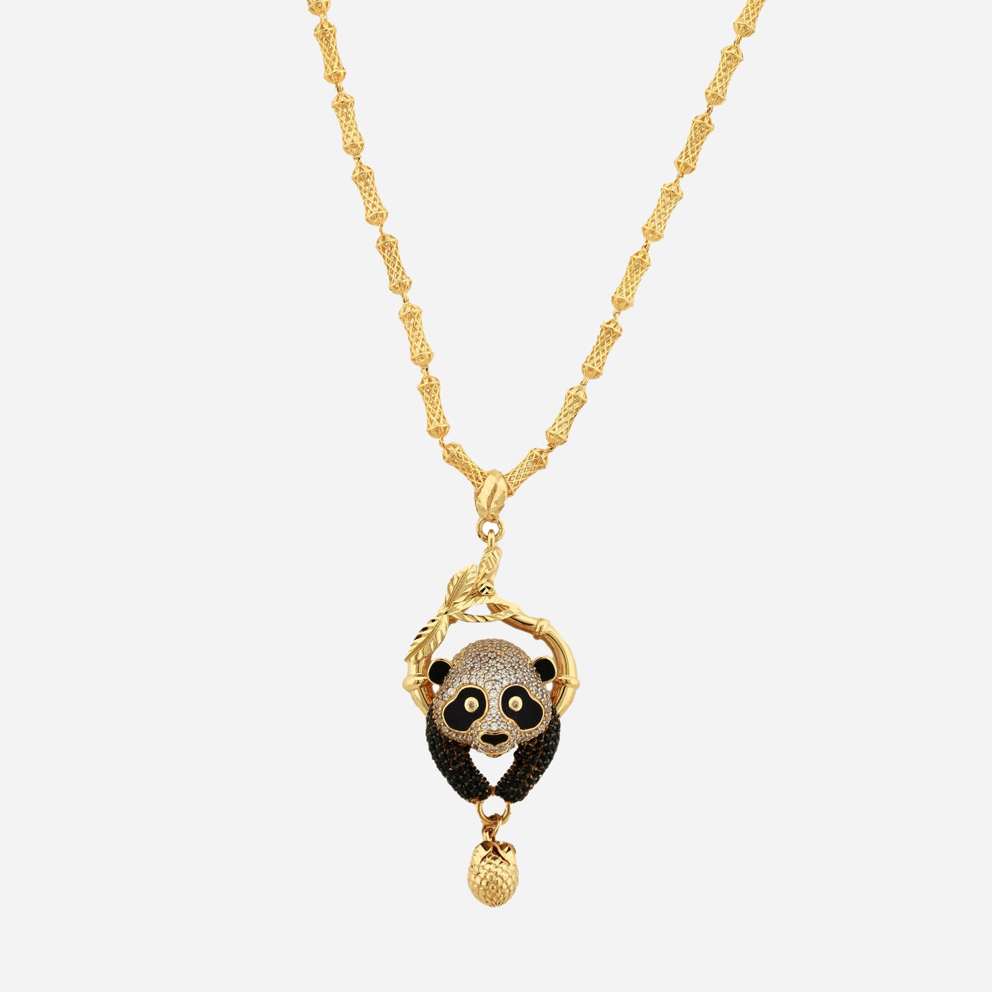 Fauna Panda 14K Gold Necklace