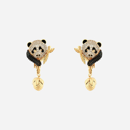 Fauna Panda Gold Earing